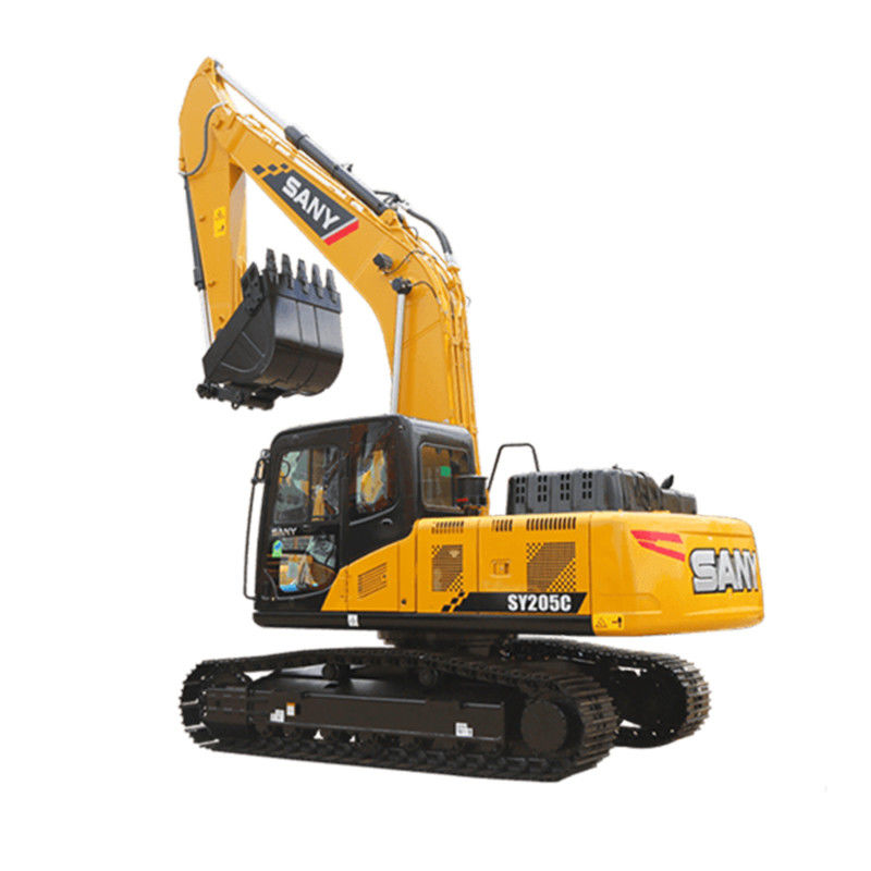 SANY SY205C Gebruikte graafmachine 20,5 ton Constructiemachine 1,1m3 Emmercapaciteit