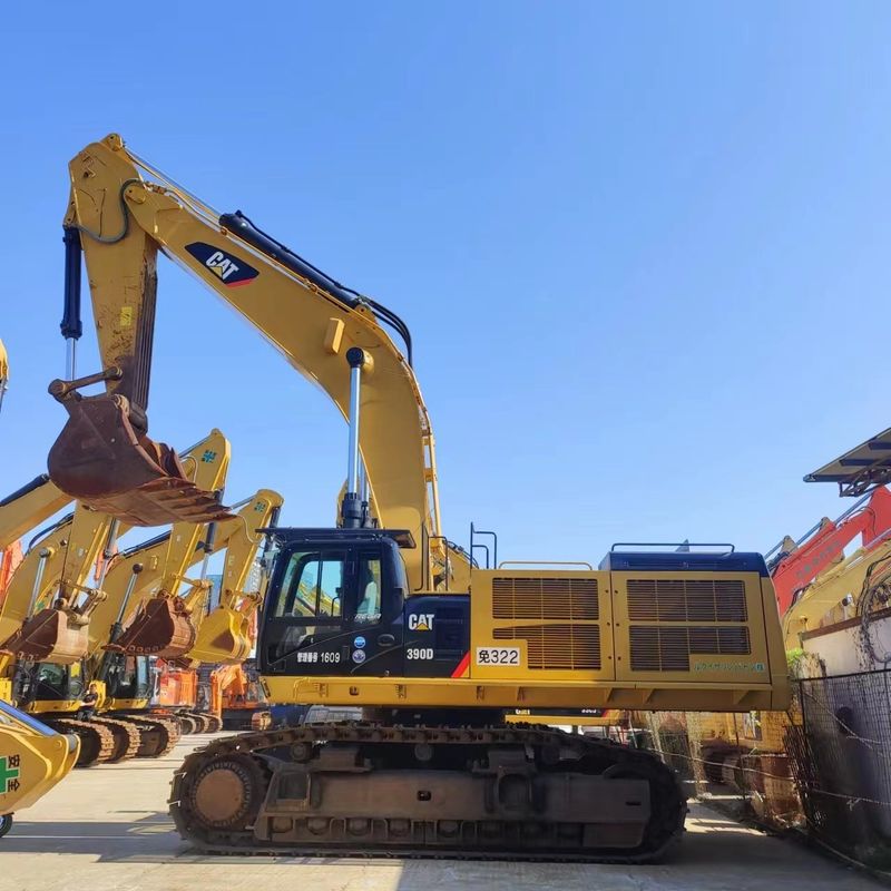 Cat 390D Graafmachine met 90000 kg machinegewicht en 4,6m3 emmercapaciteit Direct verkopen