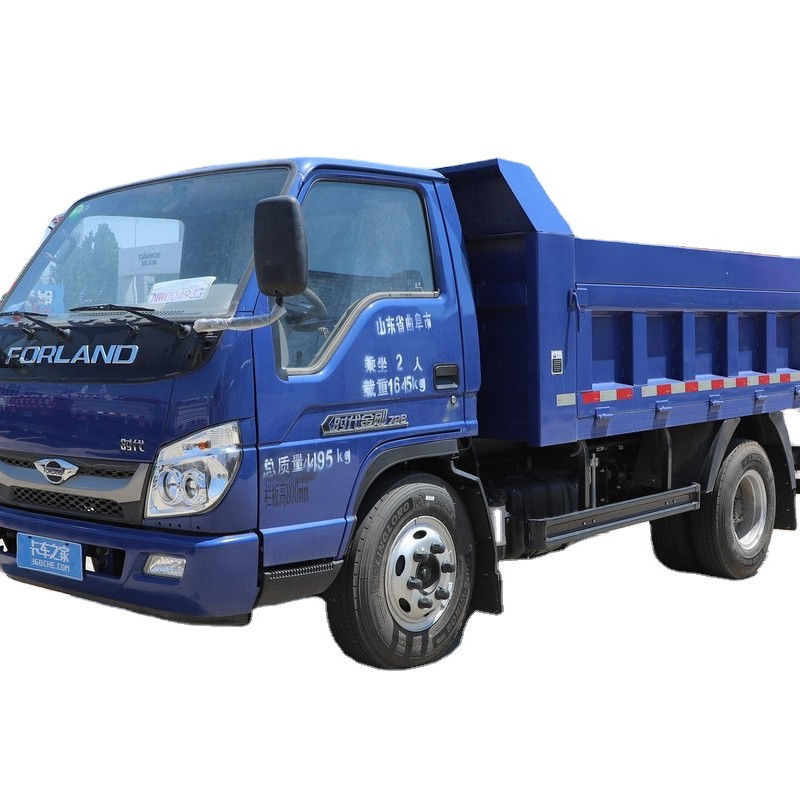 Brandstof- 115 pk FOTON-dumptruck voor de bouw LHD/RHD-optie ≤ 100 L brandstoftankcapaciteit