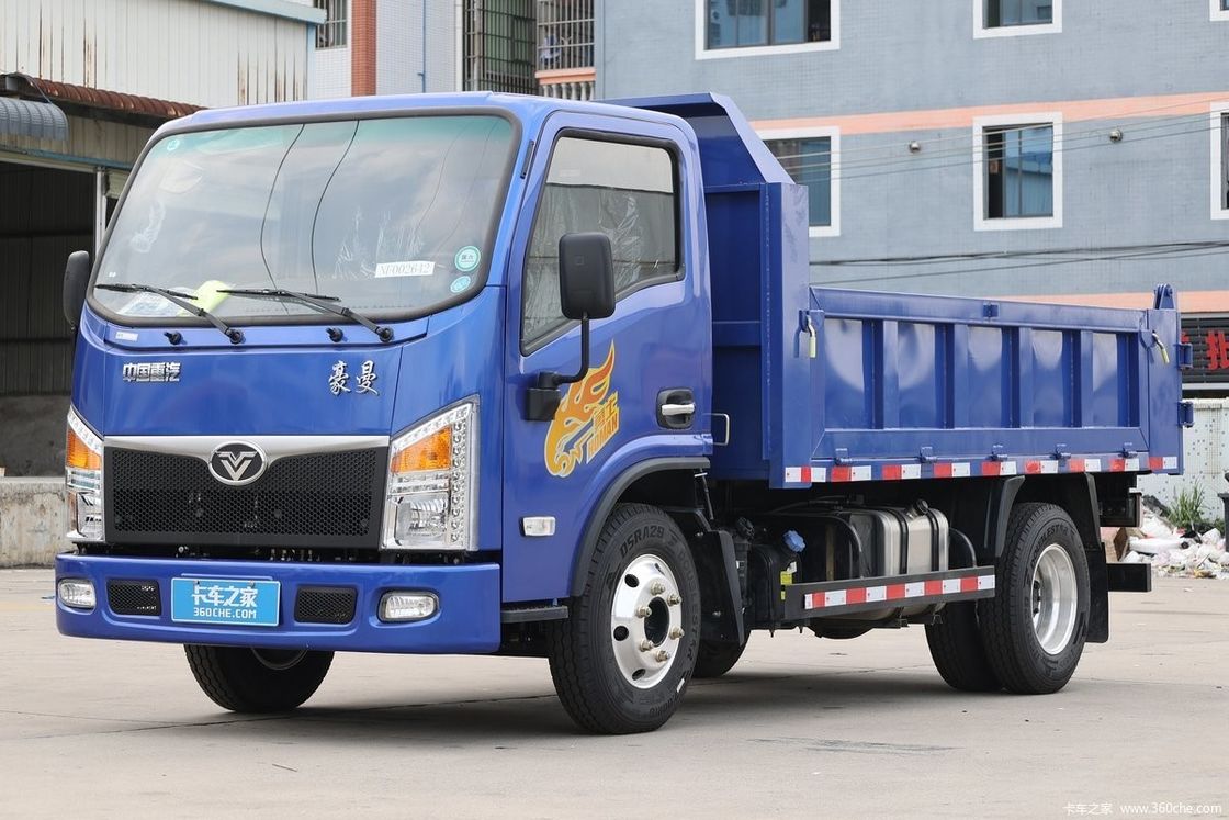Handmatige airconditioning 220 pk 8*4 linkshandig rijden Dieselmotor Lhd Dump Truck