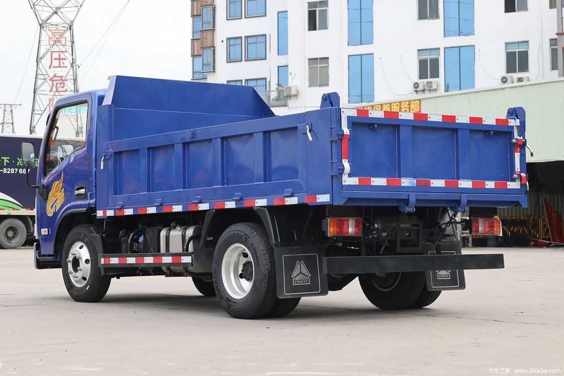 Handmatige airconditioning 220 pk 8*4 linkshandig rijden Dieselmotor Lhd Dump Truck
