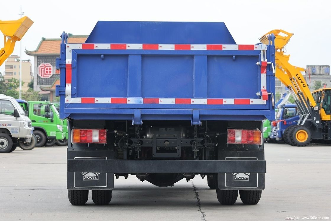 Handmatige airconditioning 220 pk 8*4 linkshandig rijden Dieselmotor Lhd Dump Truck