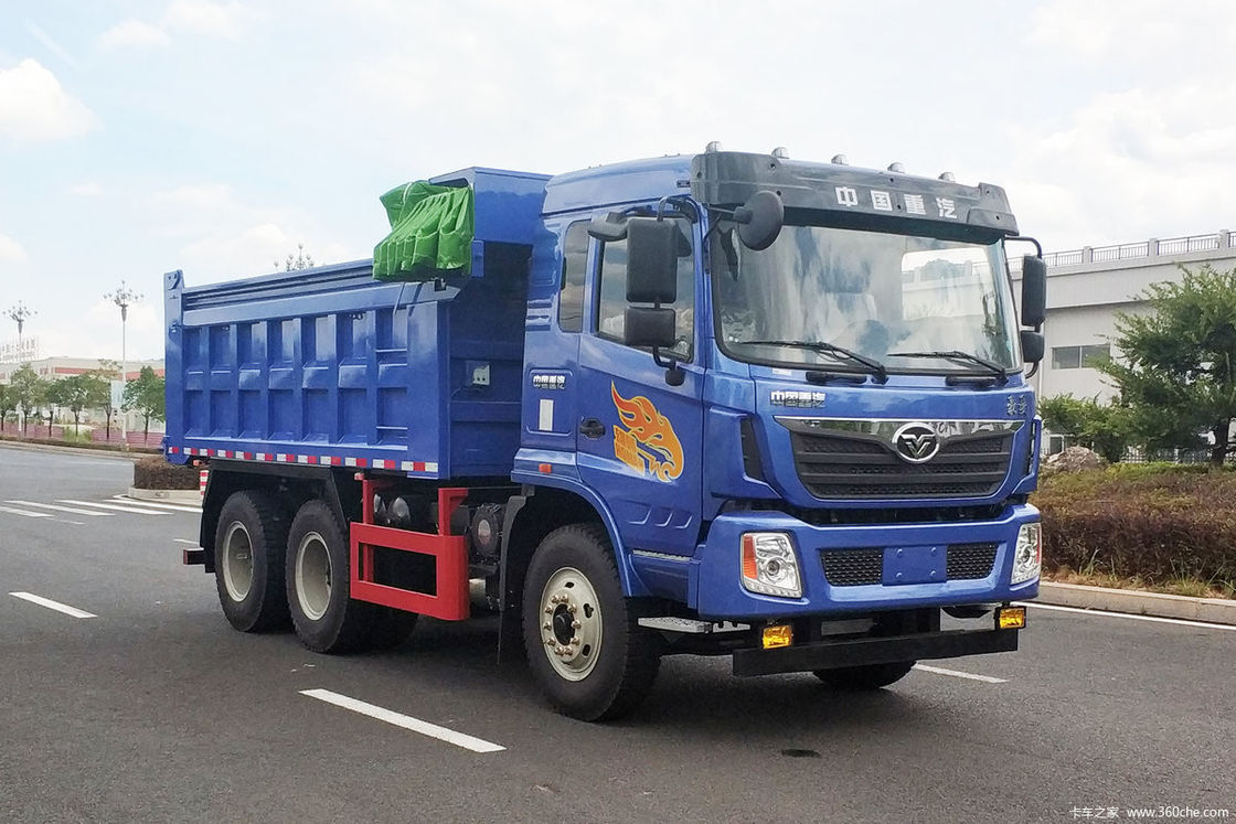 12 wielen Dieselmotor LHD RHD 8*4/6*4 Dumptruck voor het vervoer van infrastructuur