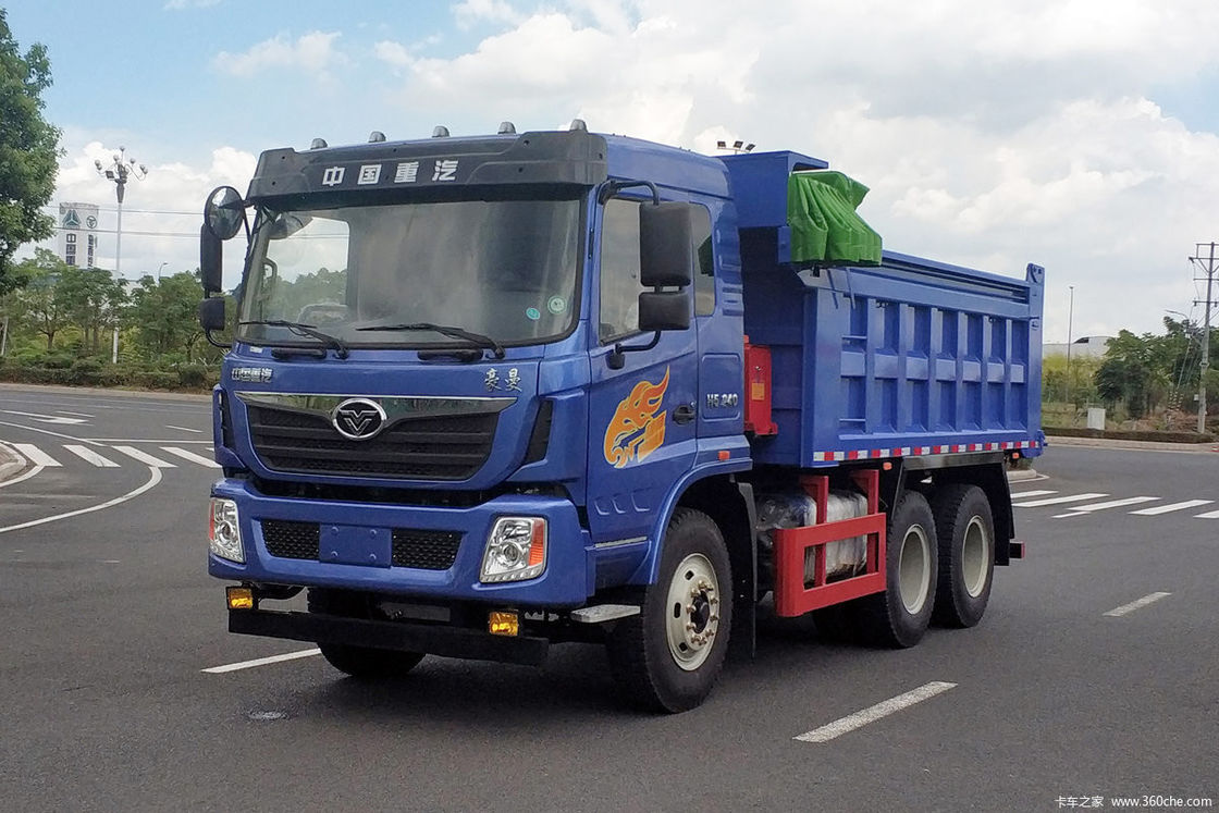 12 wielen Dieselmotor LHD RHD 8*4/6*4 Dumptruck voor het vervoer van infrastructuur