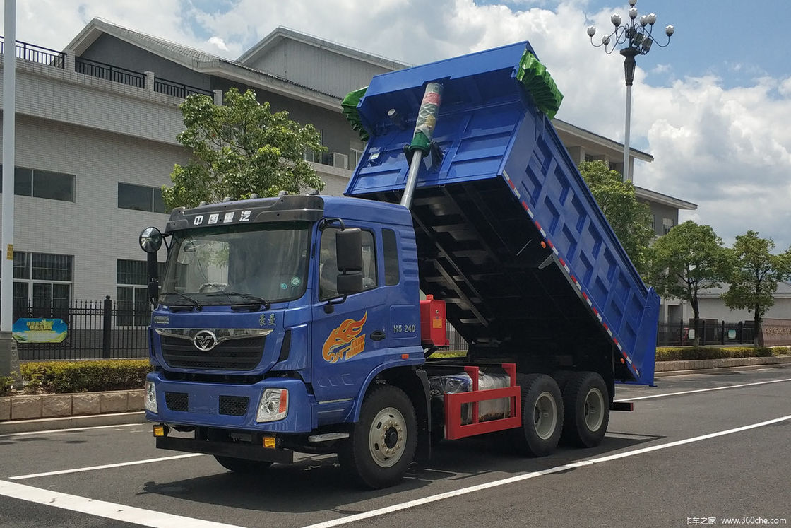 12 wielen Dieselmotor LHD RHD 8*4/6*4 Dumptruck voor het vervoer van infrastructuur