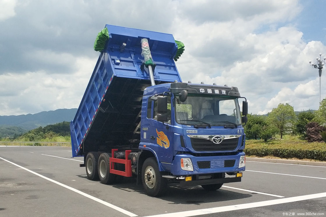 12 wielen Dieselmotor LHD RHD 8*4/6*4 Dumptruck voor het vervoer van infrastructuur