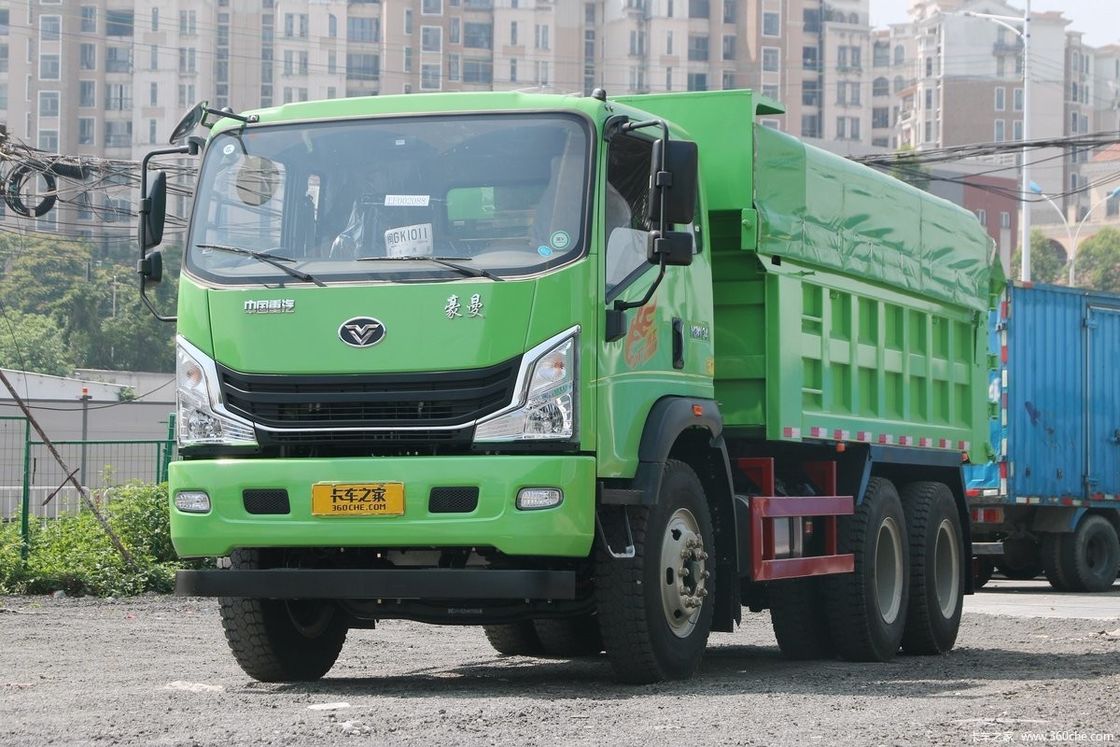 ESC-systeem 12 wielen Dieselmotor LHD RHD 6*4 Dumptruck met Euro 2-emissienorm