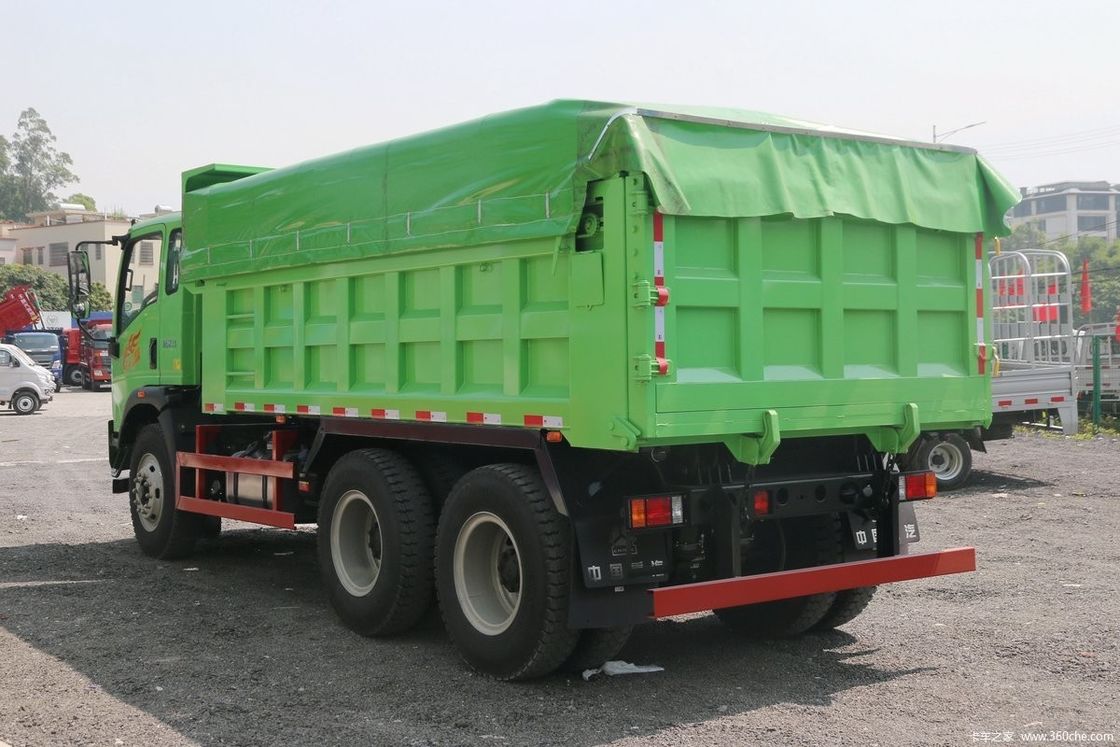 ESC-systeem 12 wielen Dieselmotor LHD RHD 6*4 Dumptruck met Euro 2-emissienorm