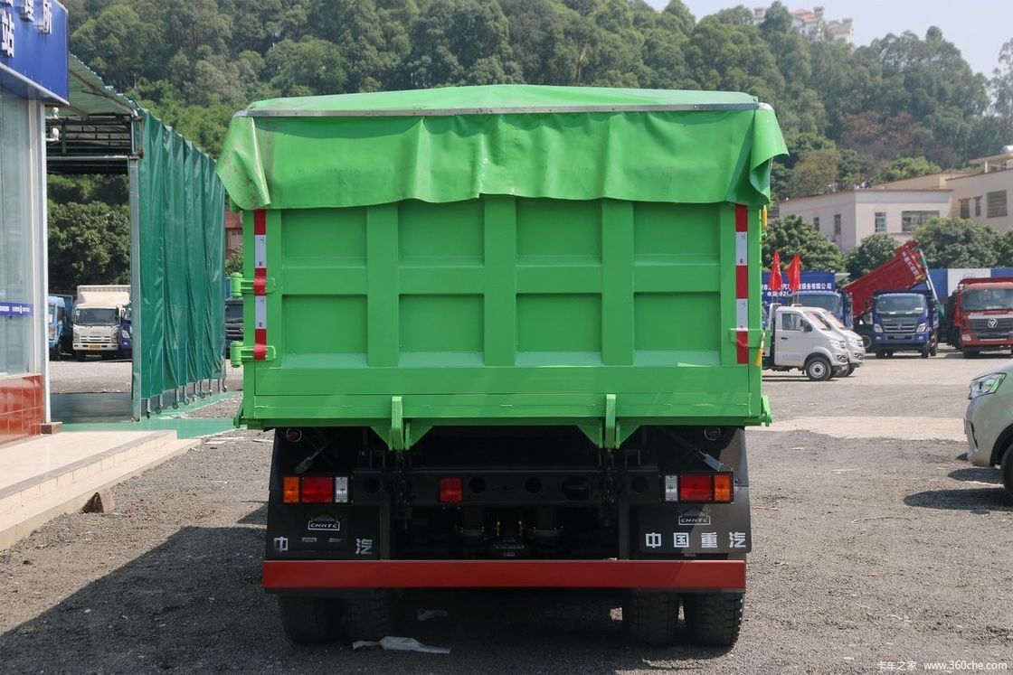 ESC-systeem 12 wielen Dieselmotor LHD RHD 6*4 Dumptruck met Euro 2-emissienorm