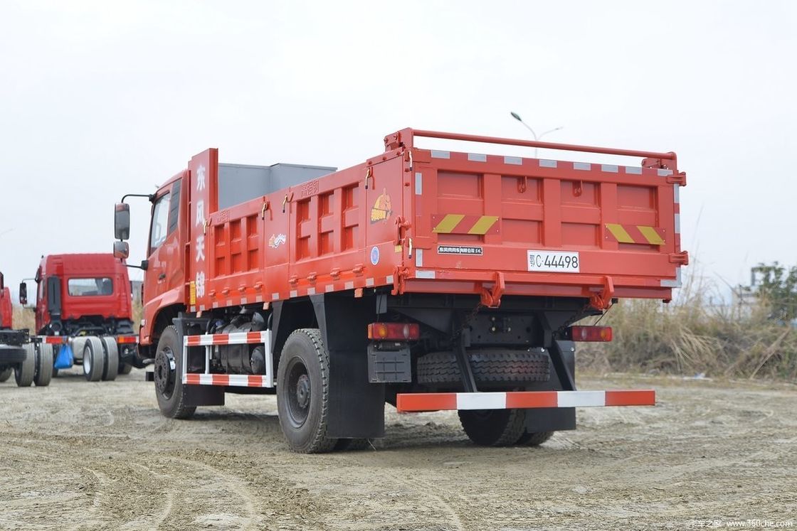 240 pk Dongfeng Dump Truck 4x2 linkshandig rijden 2 passagiers perfect voor bouw
