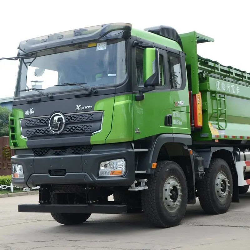 12 Wheeler Shacman X3000 Dump Truck met Euro 2 emissie standaard en achtercamera Geen