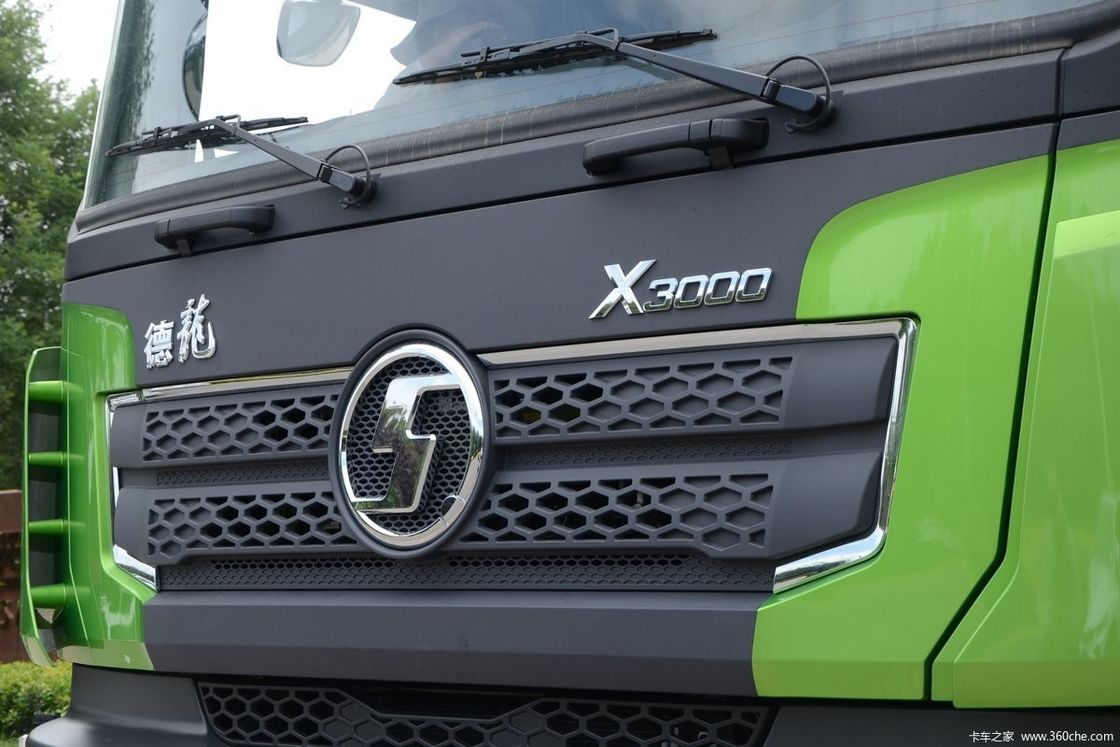 12 Wheeler Shacman X3000 Dump Truck met Euro 2 emissie standaard en achtercamera Geen