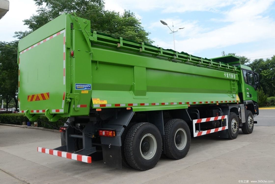 12 Wheeler Shacman X3000 Dump Truck met Euro 2 emissie standaard en achtercamera Geen
