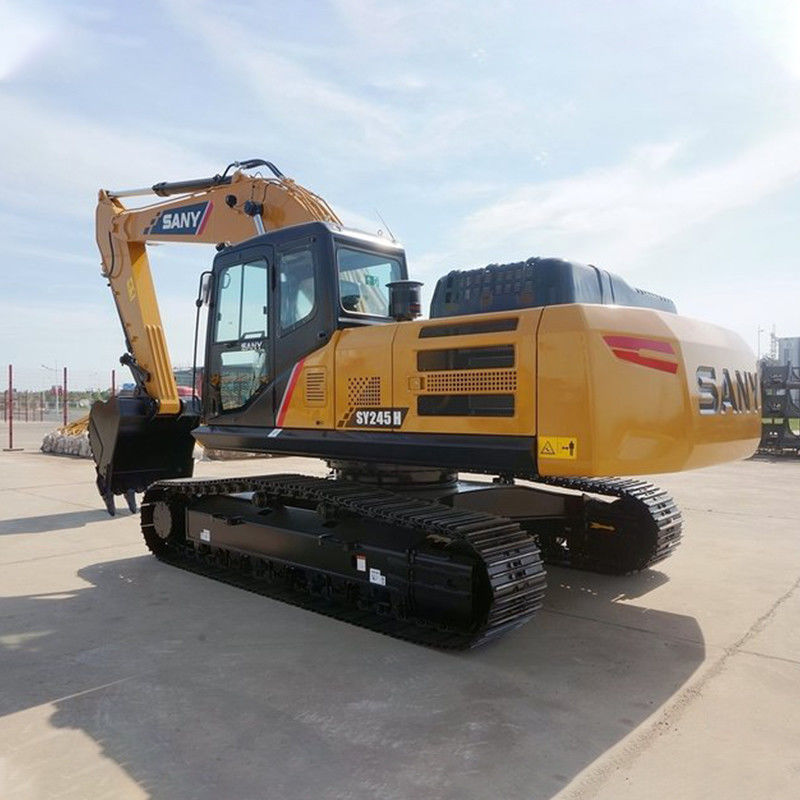 SANY SY245H 24 ton gebruikte graafmachine met gele kleur