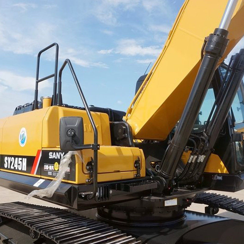 SANY SY245H 24 ton gebruikte graafmachine met gele kleur