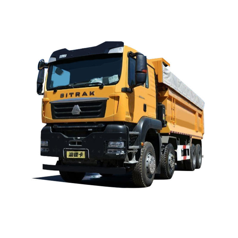 16 ton laadvermogen SITRAK G7W 8x4 400 pk tipper dump truck zonder cruise control