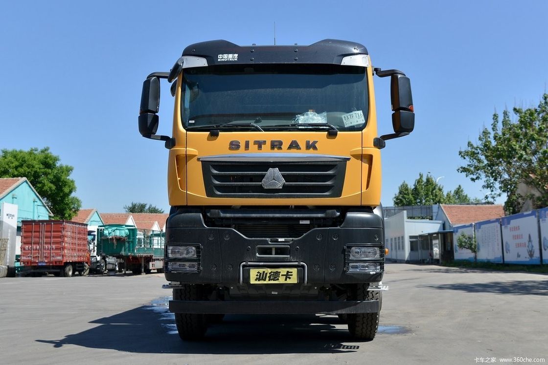 16 ton laadvermogen SITRAK G7W 8x4 400 pk tipper dump truck zonder cruise control