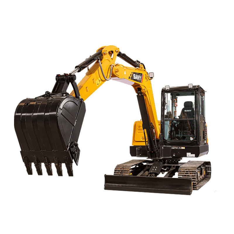 Gebruikte SANY SY55C 5,5 ton graafmachine met lage werktijden 0-2000 en jaar 2016-2020