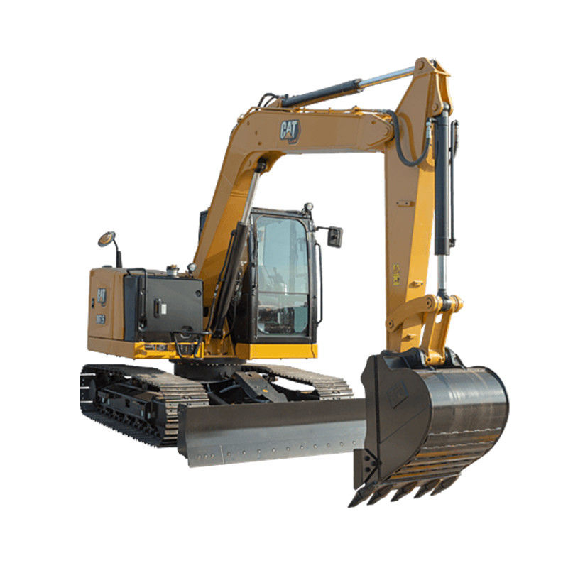 2019 Gele Gebruikte Caterpillar CAT307.5 Mini Hydraulische 7,5 ton graafmachine voor prestaties
