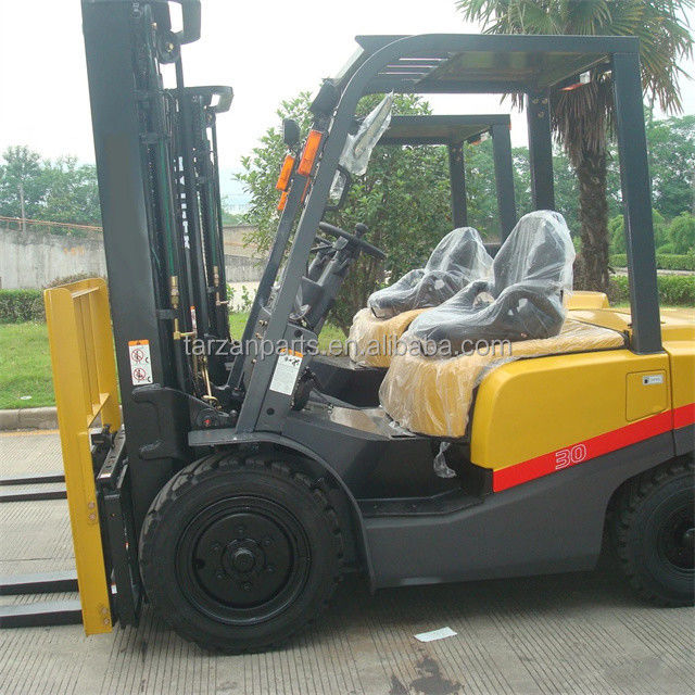 Optioneel motor 3 ton 5 ton elektrische vorkheftruck met zijverander in Japan