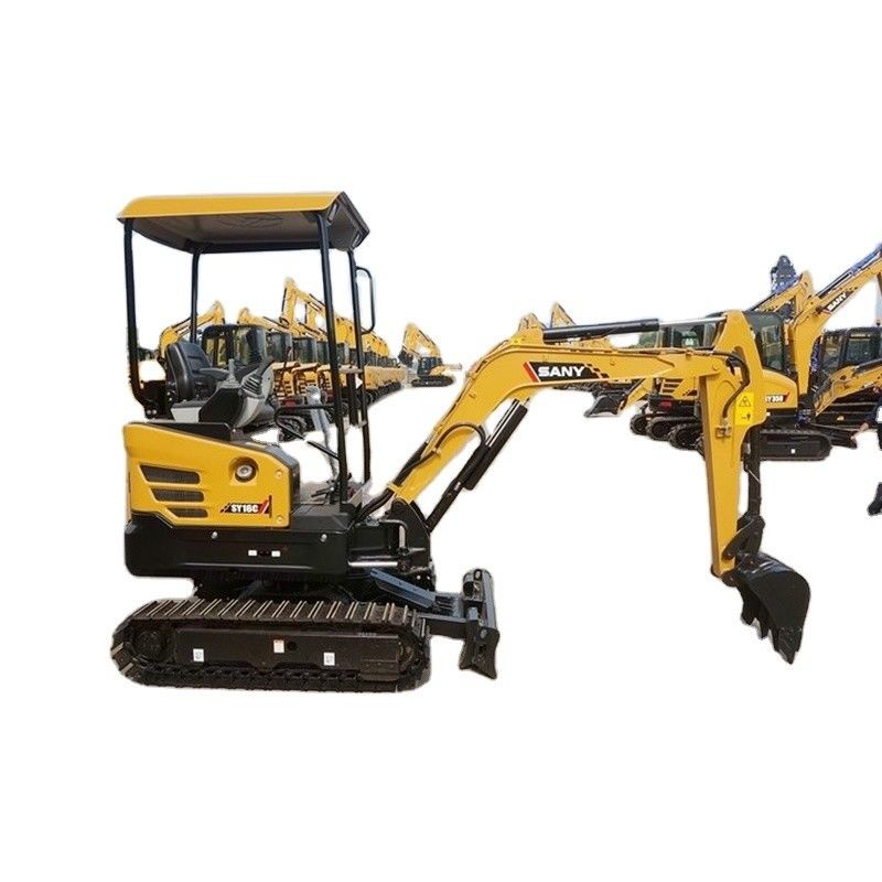 1850 kg 1 ton SY16C mini graafmachine met Yanmar motor en uniek verkooppunt