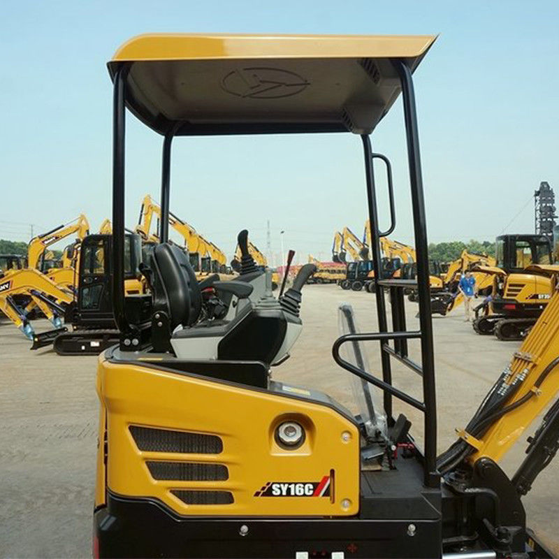 1850 kg 1 ton SY16C mini graafmachine met Yanmar motor en uniek verkooppunt