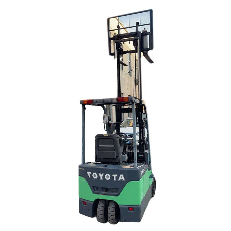 Gebruikte Toyota 1 ton elektrische vorklift 48V Vorklengte 1070 Warehouse Material Handling