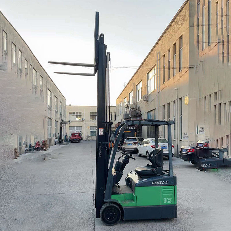 Gebruikte Toyota 1 ton elektrische vorklift 48V Vorklengte 1070 Warehouse Material Handling