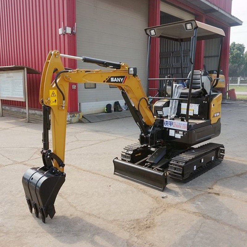 SANY SY16C 1 ton mini graafmachine met geïmporteerde hydraulische pomp en 3665 mm graafhoogte