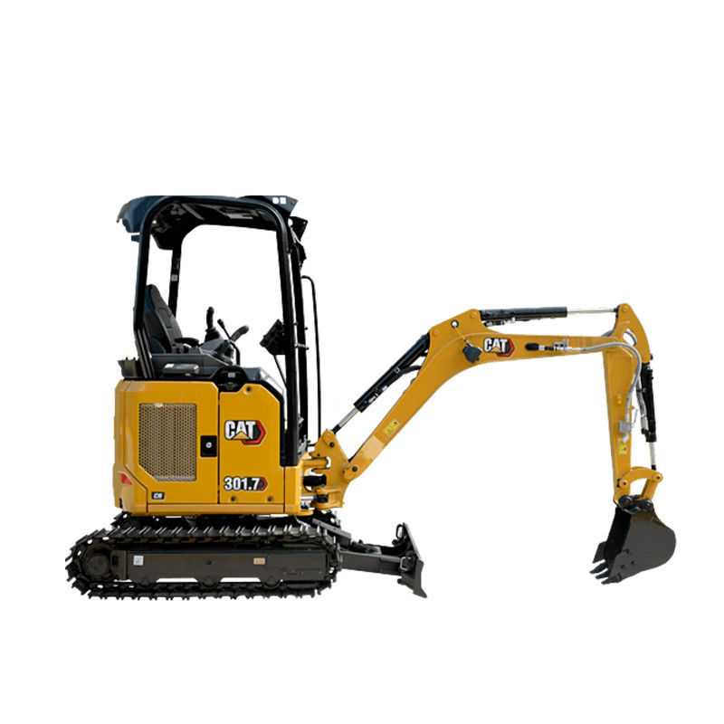 Chinese Cat 301.7CR rechtstreeks vervaardigde 2 ton mini graafmachine met maximale graafradius van 2400 mm