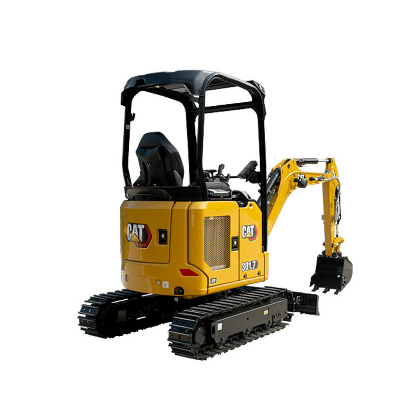Chinese Cat 301.7CR rechtstreeks vervaardigde 2 ton mini graafmachine met maximale graafradius van 2400 mm