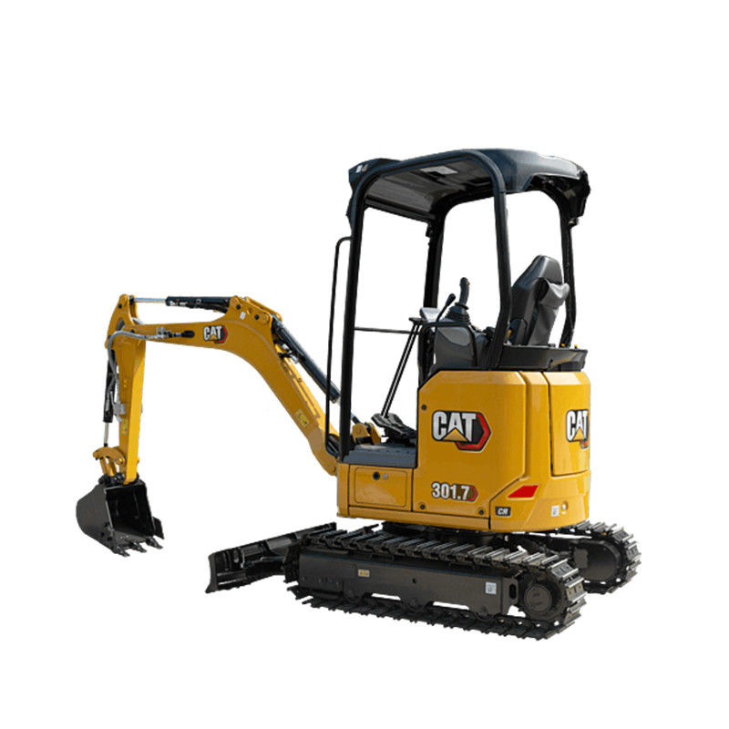 Chinese Cat 301.7CR rechtstreeks vervaardigde 2 ton mini graafmachine met maximale graafradius van 2400 mm