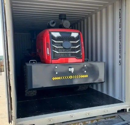 3000 kg laadvermogen Gebruikte TDER 4WD all-terrain vorklift met Isuzu of Cummins EPA-motor