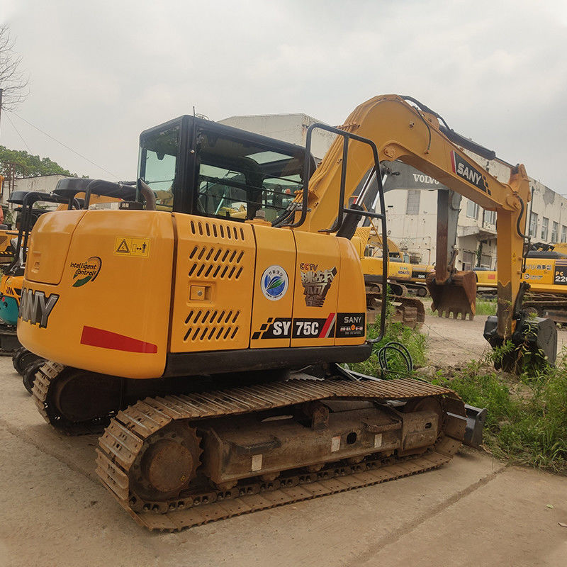 Sany 7,5 ton Mini Crawler Graafmachine De perfecte keuze voor uw bouwbehoeften