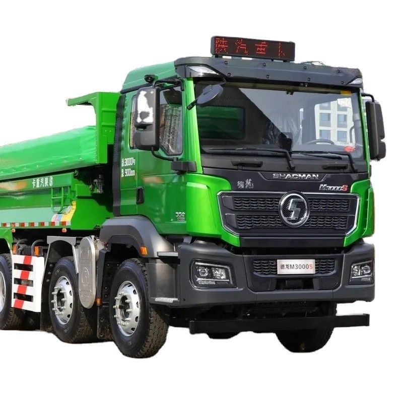 6x4 400 pk Shacman Dump Truck met motorcapaciteit 8L en 12.00R20 18PR banden