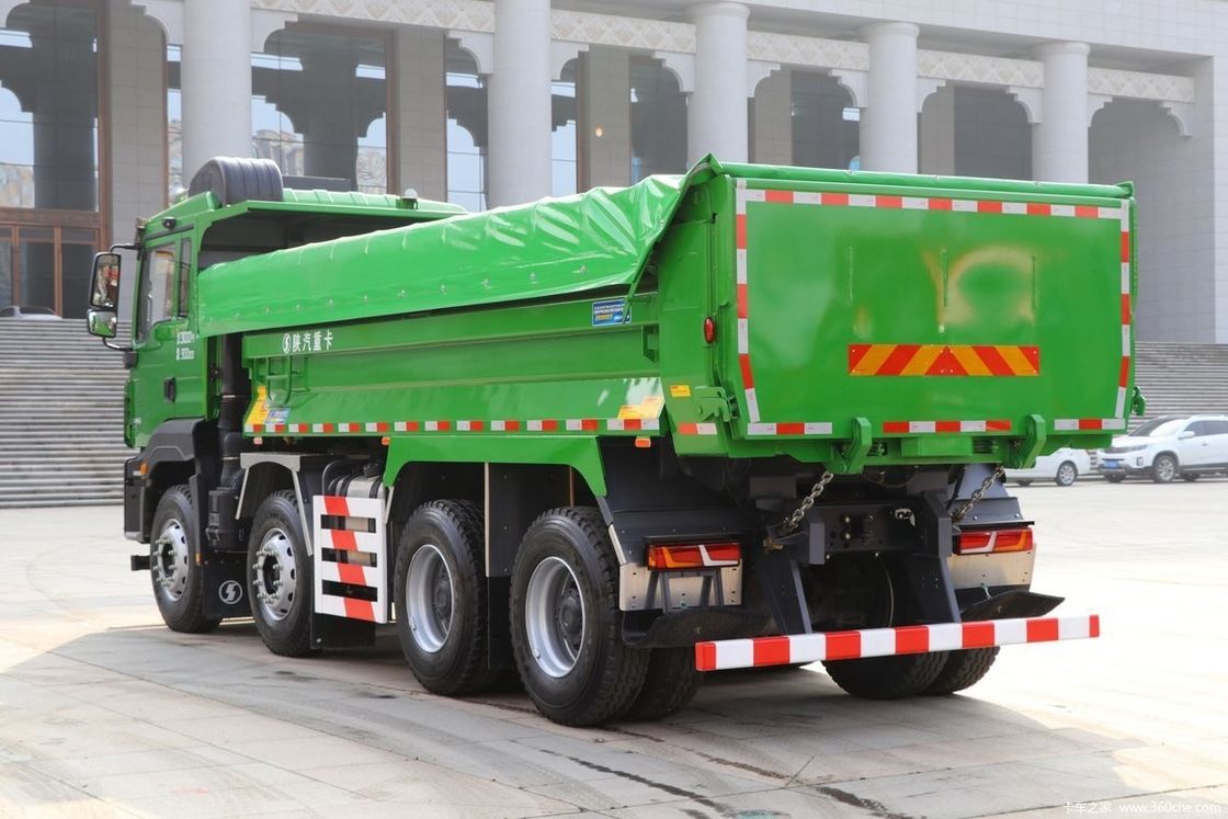 6x4 400 pk Shacman Dump Truck met motorcapaciteit 8L en 12.00R20 18PR banden