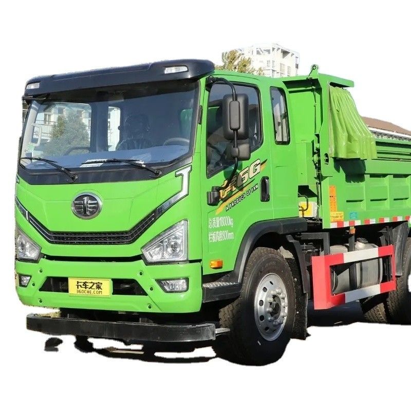 200 pk FAW 4x2 tipper dumptruck met handgeschakelde transmissie en grote brandstoftank