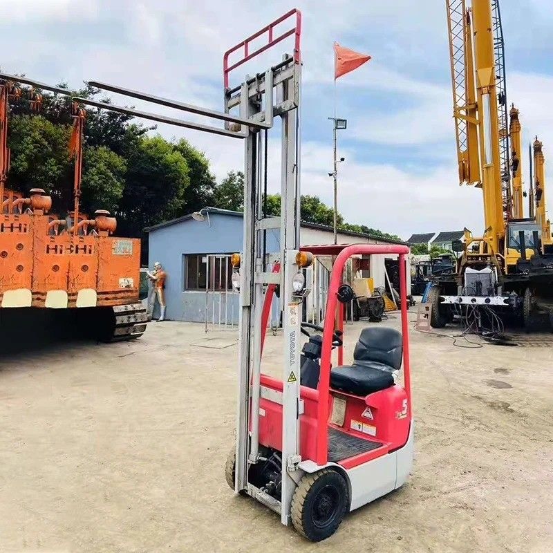 0.5 ton Toyota 1 ton 2 ton elektrische vorklift met vorklengte 1070 mm vorkbreedte 150 mm