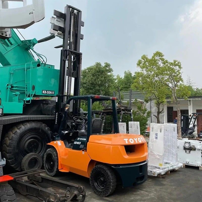 Elektrische vorkheftruck met Toyota-motor en 1,5 ton 3 ton 5 ton