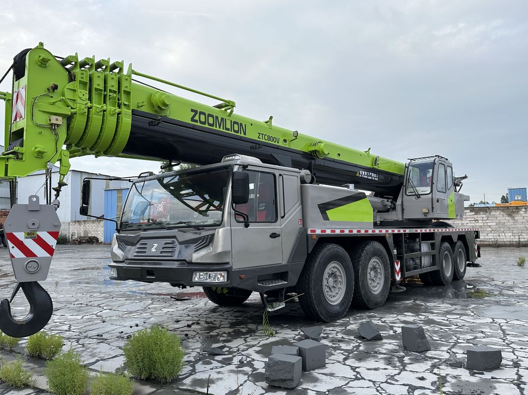 Gebouw in goede staat 80 ton Zoomlion kraan Truck Gebruikte kraan Max. Lifting hoogte Andere