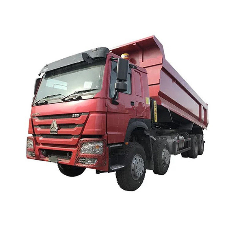 HOWO Sinotruck 8*4 Drive Dump Truck voor Engineering Transport Handmatig airconditioner