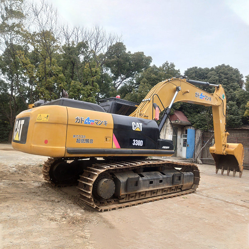 1.4-2.0m3 emmercapaciteit CAT 330D graafmachine 33 ton machinegewicht voor zware industrie