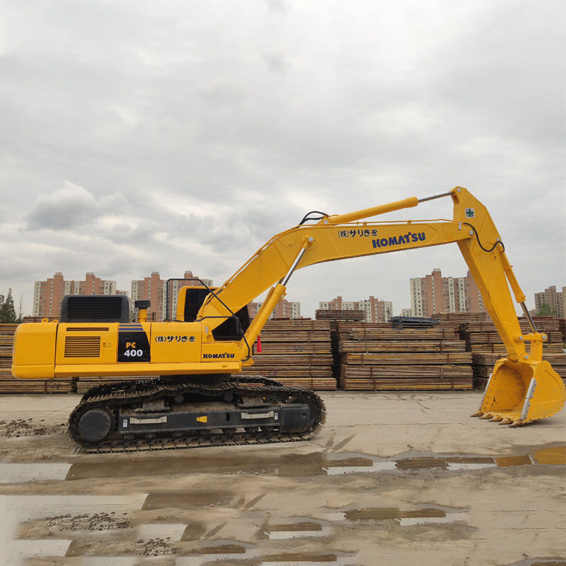 Gebruikte Komatsu PC400-8 Grote hydraulische graafmachine met prestaties