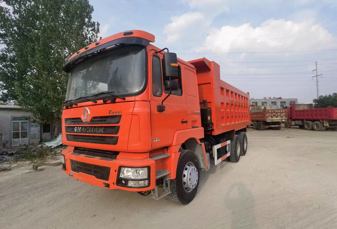 380 pk Shacman F3000 8X4 12 banden 40 ton Gebruikte dumper tipper truck met 10 voorwaarts schakelen