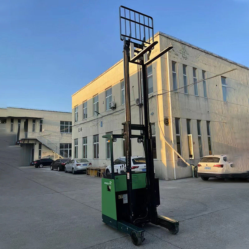 Niet-glijdende terreinbanden met hoog bereik, zelflaadbare draagbare elektrische vorklift van 1,5 ton