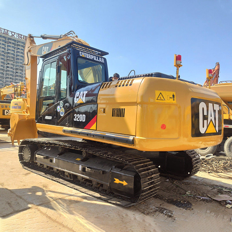 Gebruikte 20 ton CAT 320D Crawler Excavator met 410L brandstoftank en 1m3 emmercapaciteit