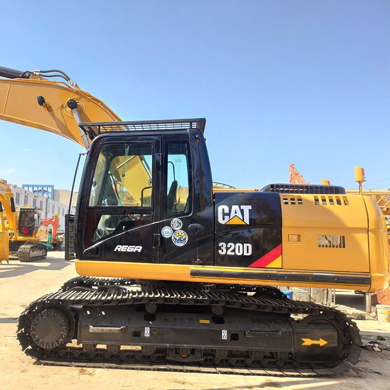 Gebruikte 20 ton CAT 320D Crawler Excavator met 410L brandstoftank en 1m3 emmercapaciteit