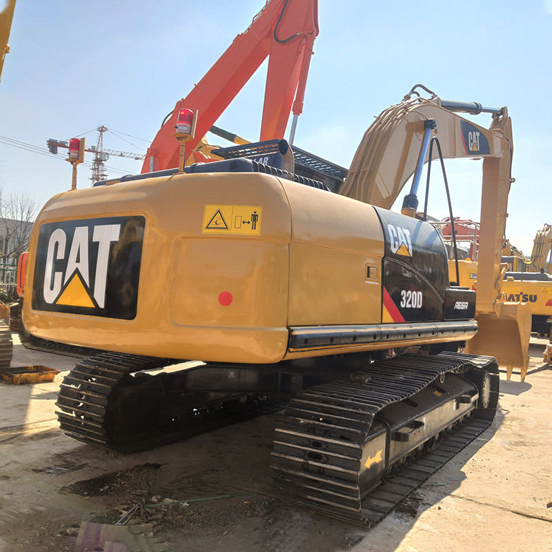 Gebruikte 20 ton CAT 320D Crawler Excavator met 410L brandstoftank en 1m3 emmercapaciteit