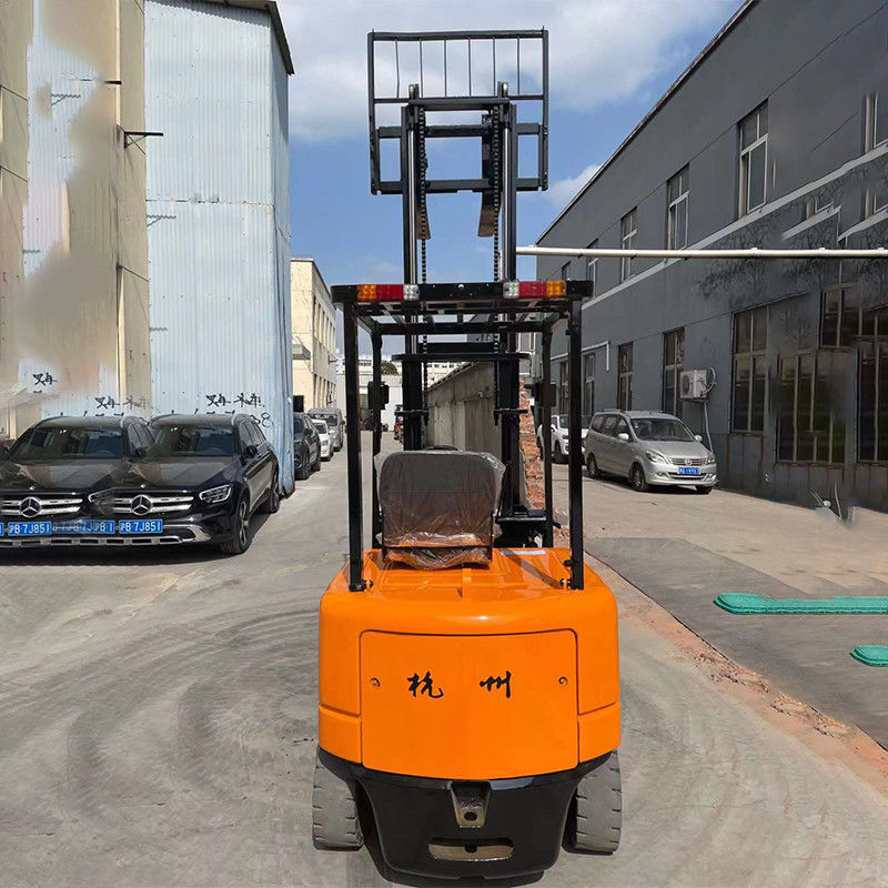 Minicompacte elektrische vorklift 2,5 ton 2 deuren frame voor vork breedte 150m in productie