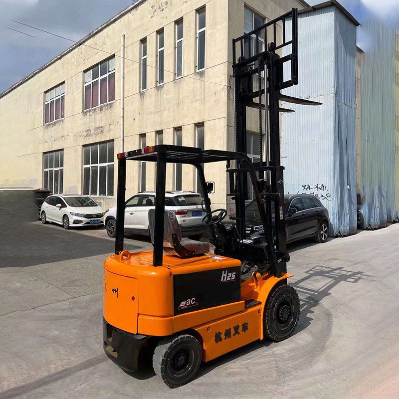 Minicompacte elektrische vorklift 2,5 ton 2 deuren frame voor vork breedte 150m in productie